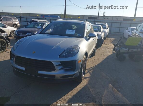 WP1AA2A59MLB07350 2021 PORSCHE MACAN Silver Front left