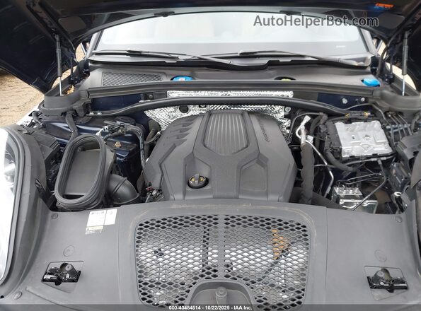 WP1AA2A59NLB08998 2022 PORSCHE MACAN Blue Вид ззаду