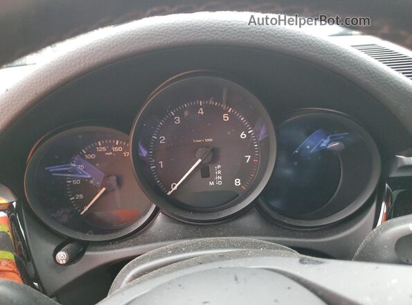 WP1AA2A59PLB14853 2023 PORSCHE MACAN Blue Вид щитка приладів