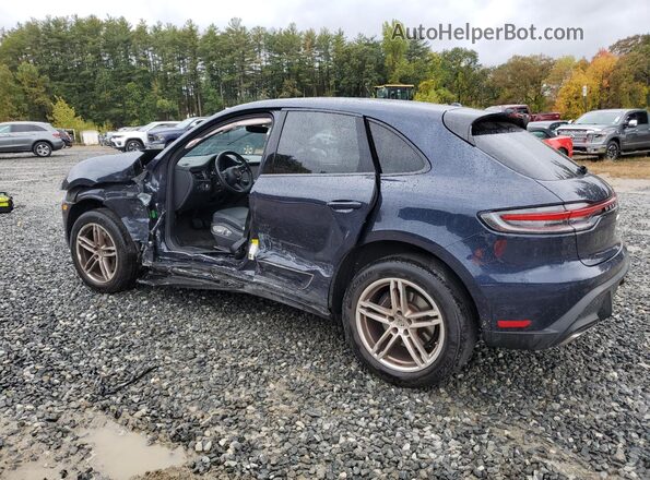 WP1AA2A59PLB14853 2023 PORSCHE MACAN Blue Задня ліва чверть