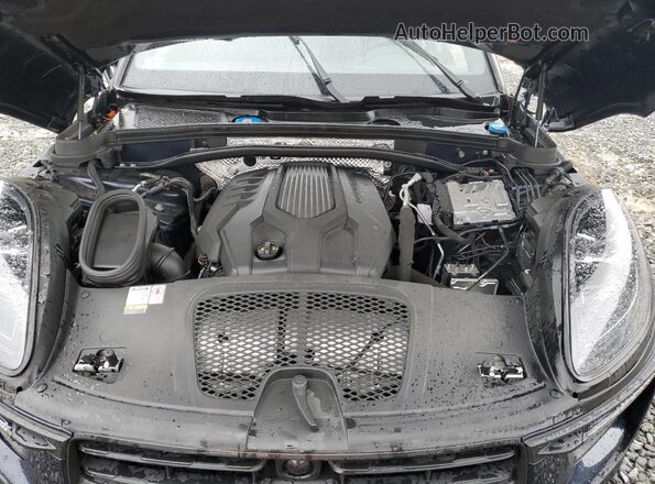 WP1AA2A59PLB14853 2023 PORSCHE MACAN Blue Вид задньої частини салону