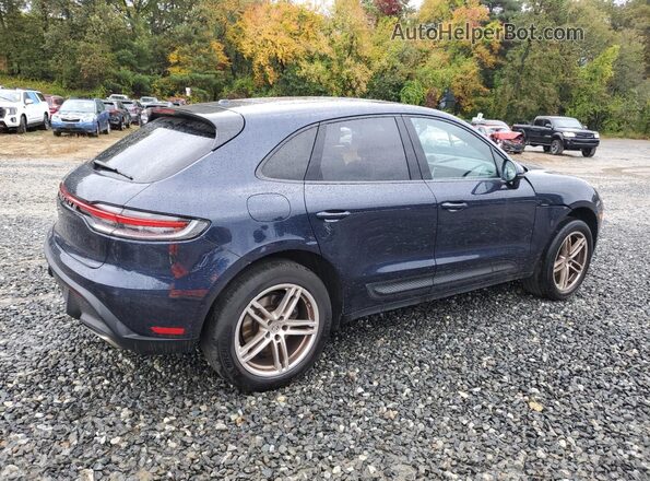 WP1AA2A59PLB14853 2023 PORSCHE MACAN Blue Задня права чверть