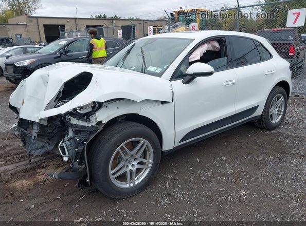 WP1AA2A5XLLB11471 2020 PORSCHE MACAN White Առջևի ձախ երեք քառորդ տեսարան