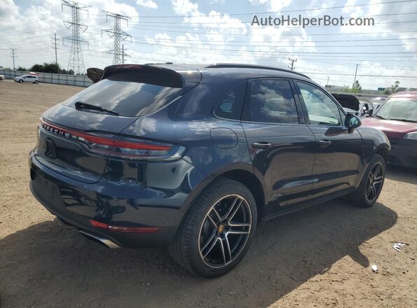 WP1AA2A5XMLB17692 2021 PORSCHE MACAN Blue Rear right