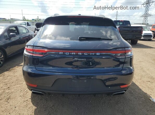 WP1AA2A5XMLB17692 2021 PORSCHE MACAN Blue Rear view