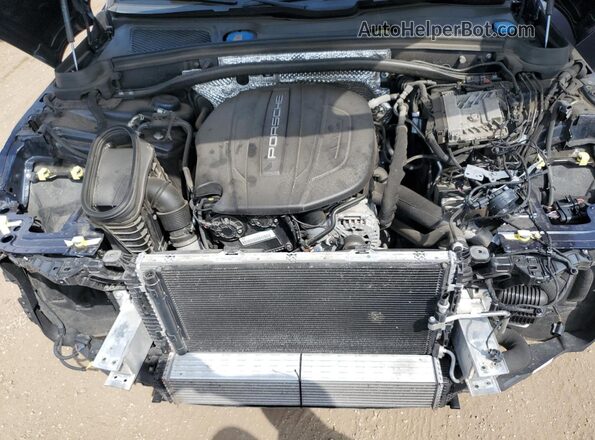 WP1AA2A5XMLB17692 2021 PORSCHE MACAN Blue Rear interior view
