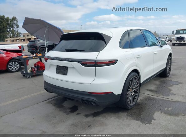 WP1AA2AY0NDA06204 2022 PORSCHE CAYENNE Белый Задняя правая четверть