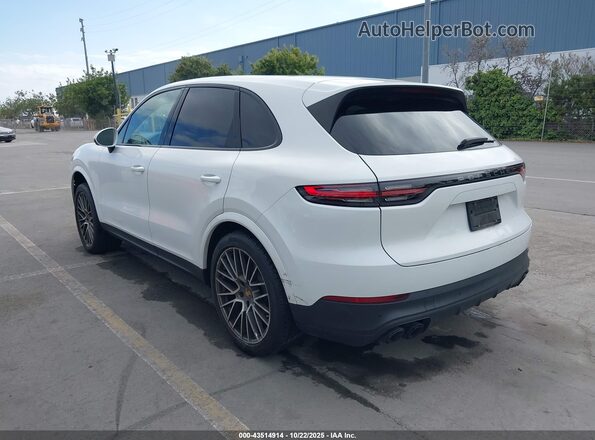 WP1AA2AY0NDA06204 2022 PORSCHE CAYENNE Белый Задняя левая четверть