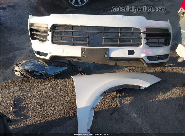 WP1AA2AY0NDA06820 2022 PORSCHE CAYENNE White Instrument cluster view