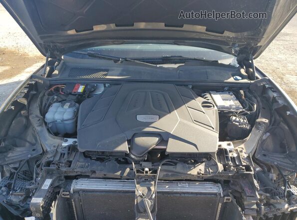 WP1AA2AY1LDA07424 2020 PORSCHE CAYENNE Silver Vista del compartimento del motor