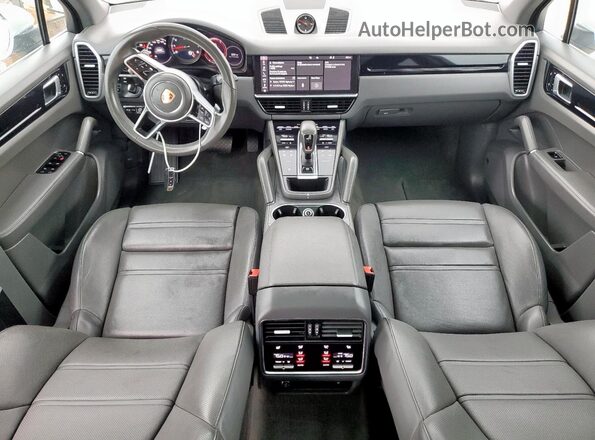 WP1AA2AY1MDA06839 2021 PORSCHE CAYENNE White Vista del salpicadero