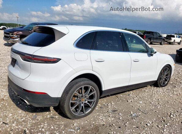 WP1AA2AY1MDA06839 2021 PORSCHE CAYENNE White Trasero derecho