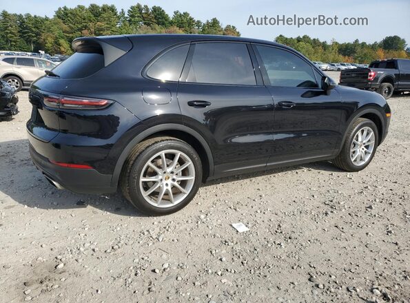 WP1AA2AY2MDA03898 2021 PORSCHE CAYENNE Black Trasero derecho