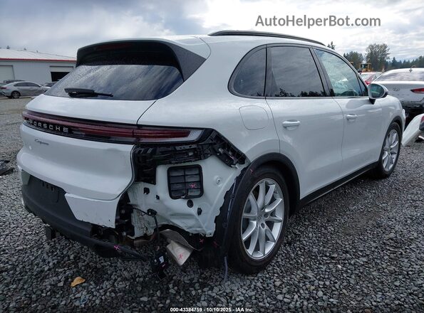 WP1AA2AY5RDA13705 2024 PORSCHE CAYENNE White Դիմացի տեսք