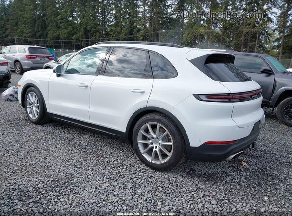 WP1AA2AY5RDA13705 2024 PORSCHE CAYENNE White Հետևի ձախ