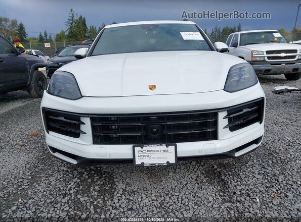 WP1AA2AY5RDA13705 2024 PORSCHE CAYENNE White Սալոնի հետևի տեսք