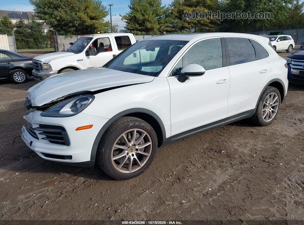 WP1AA2AY6MDA06660 2021 PORSCHE CAYENNE White Vista tres cuartos delantera izquierda