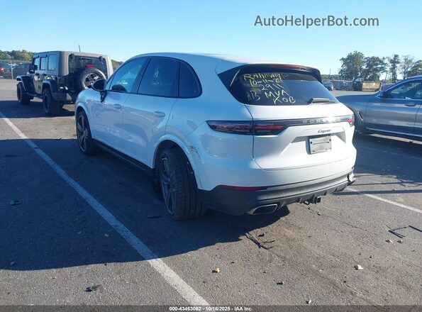 WP1AA2AY7MDA02911 2021 PORSCHE CAYENNE White Trasero izquierdo