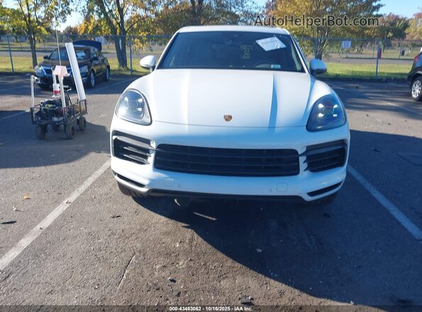 WP1AA2AY7MDA02911 2021 PORSCHE CAYENNE White Vista del cuadro de instrumentos