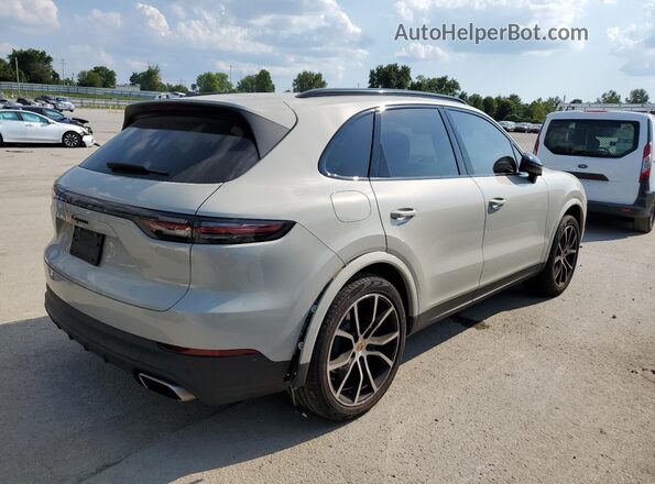 WP1AA2AY7MDA09695 2021 PORSCHE CAYENNE Tan უკანა მარჯვენა