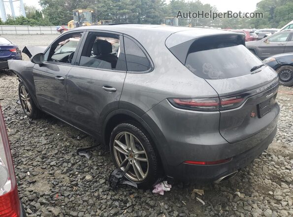 WP1AA2AY8MDA00729 2021 PORSCHE CAYENNE Gray უკანა მარცხენა