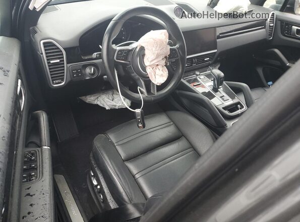 WP1AA2AY8MDA00729 2021 PORSCHE CAYENNE Gray წინა პანელის ხედი