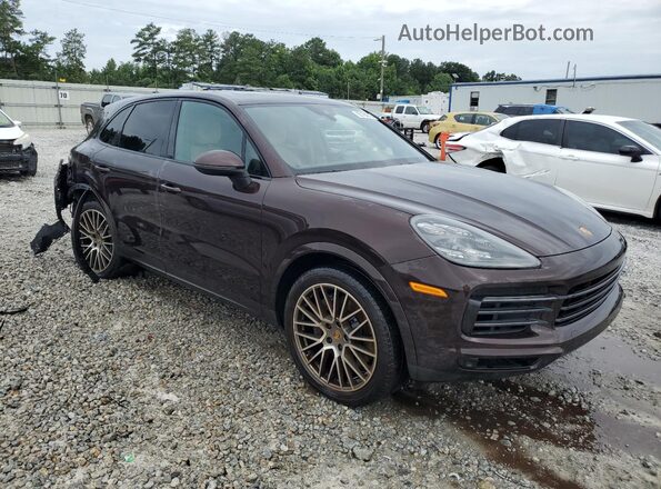 WP1AA2AY8NDA06760 2022 PORSCHE CAYENNE Burgundy Front right
