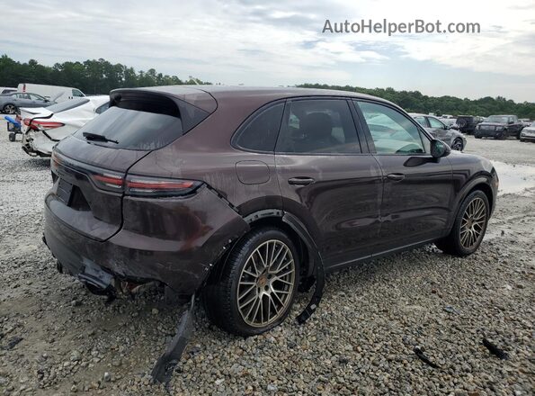 WP1AA2AY8NDA06760 2022 PORSCHE CAYENNE Burgundy Rear right