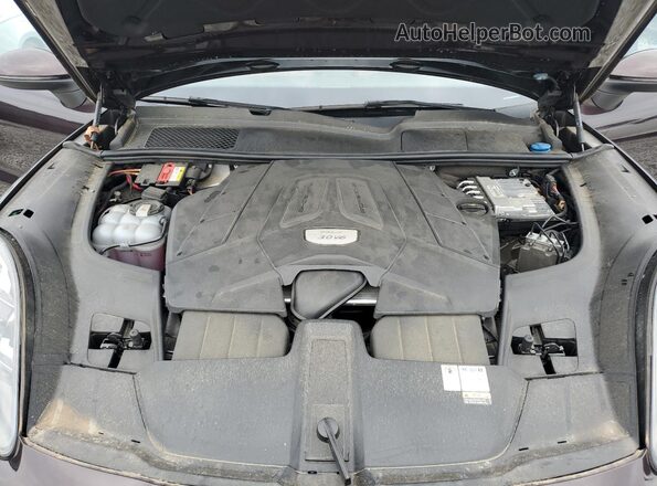 WP1AA2AY8NDA06760 2022 PORSCHE CAYENNE Burgundy Engine compartment view