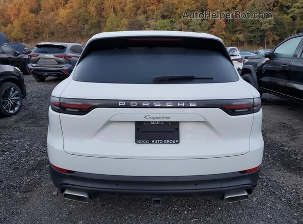 WP1AA2AY8PDA04901 2023 PORSCHE CAYENNE Белый Вид сзади
