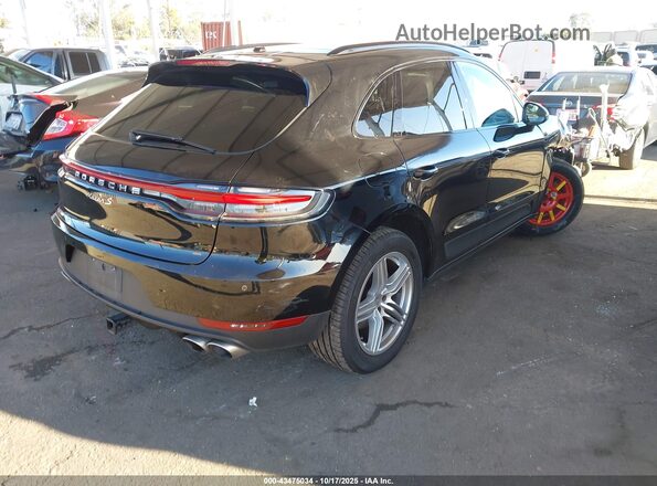 WP1AB2A53MLB35576 2021 PORSCHE MACAN Черный Задняя правая четверть