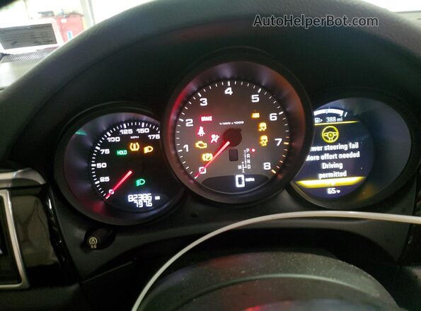 WP1AB2A54JLB36019 2018 PORSCHE MACAN Gray 