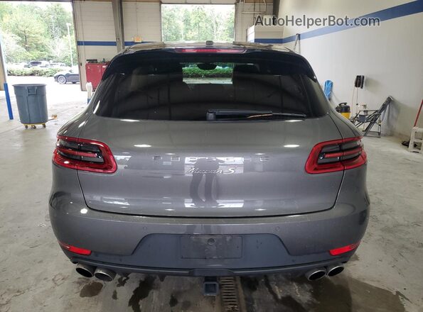 WP1AB2A54JLB36019 2018 PORSCHE MACAN Gray 