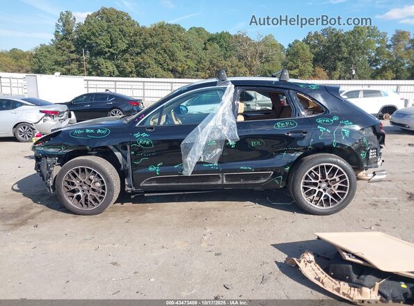 WP1AB2A5XGLB48071 2016 PORSCHE MACAN Black Widok wnętrza 360 stopni