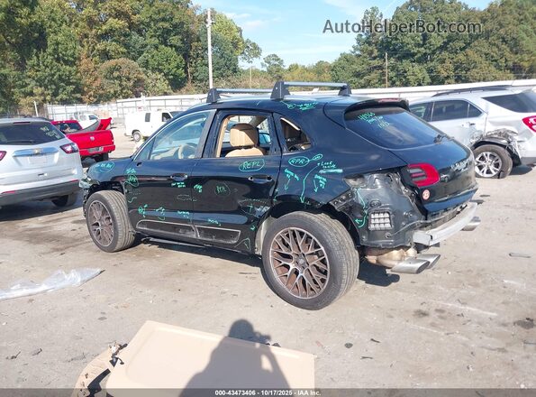 WP1AB2A5XGLB48071 2016 PORSCHE MACAN Black Widok z przodu