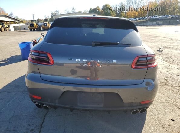 WP1AB2A5XGLB49902 2016 PORSCHE MACAN Charcoal Вид ззаду