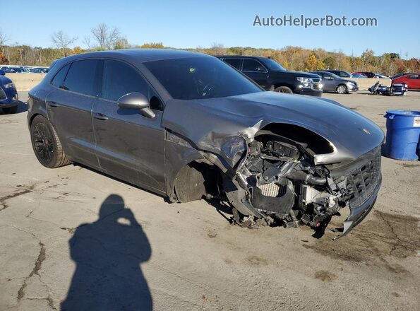 WP1AB2A5XGLB49902 2016 PORSCHE MACAN Charcoal Передня права чверть