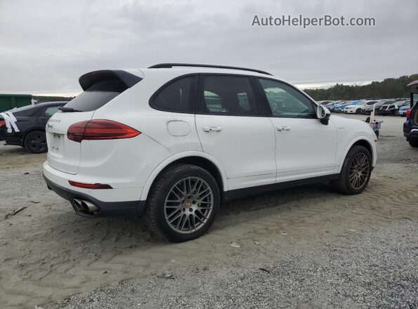 WP1AE2A27HLA70329 2017 PORSCHE CAYENNE Белый Задняя правая четверть