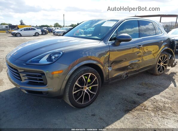 WP1AE2AY0MDA24060 2021 PORSCHE CAYENNE Серый Передняя левая четверть
