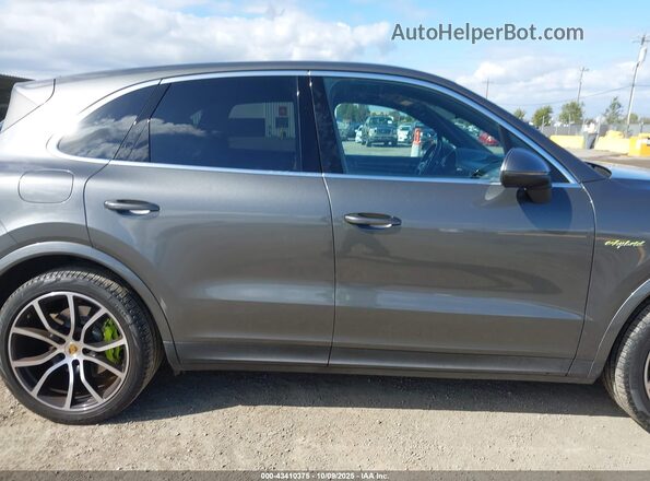WP1AE2AY0MDA24060 2021 PORSCHE CAYENNE Серый Вид задней части салона