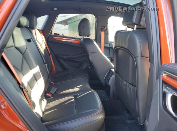 WP1AF2A50PLB56300 2023 PORSCHE MACAN Orange Вид задньої частини салону