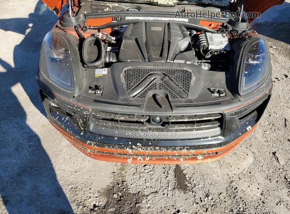 WP1AF2A50PLB56300 2023 PORSCHE MACAN Orange Вид підкапотного простору