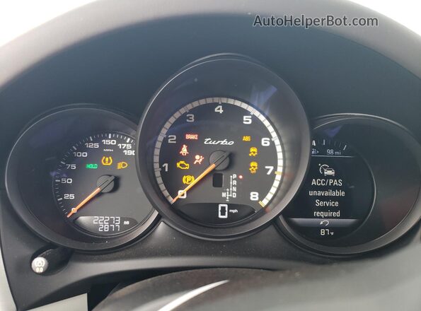 WP1AF2A59LLB60064 2020 PORSCHE MACAN White Սարքավորումների վահանակի տեսք