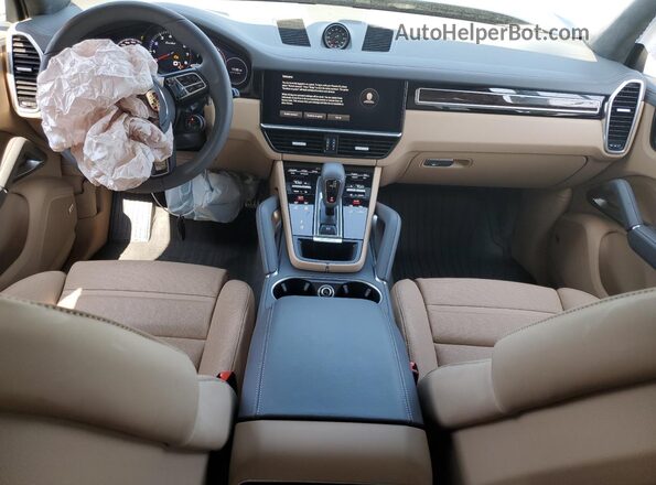 WP1AF2AYXPDA20342 2023 PORSCHE CAYENNE Черный Вид панели приборов