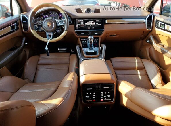WP1AH2AY2LDA44073 2020 PORSCHE CAYENNE Orange 