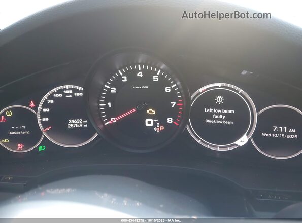 WP1BA2AY0NDA48070 2022 PORSCHE CAYENNE Черный Вид задних сидений