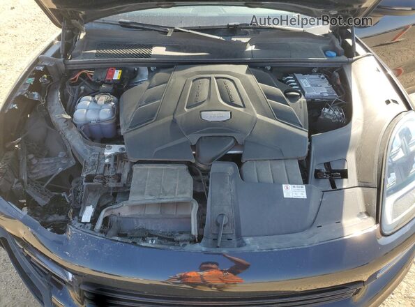 WP1BA2AY7MDA40322 2021 PORSCHE CAYENNE Blue Vista interior trasera