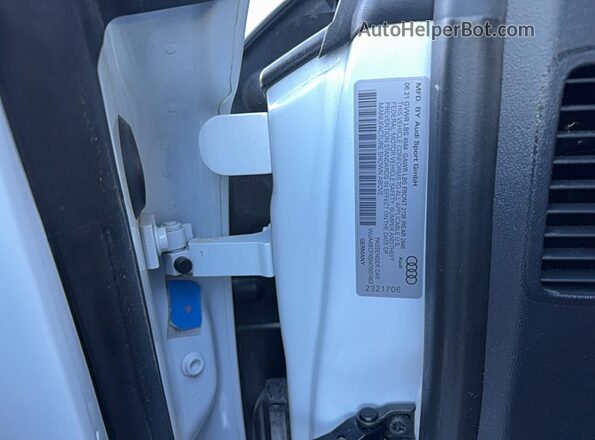 WUA4BCFX5M7901463 2021 AUDI R8 White Vista interior trasera