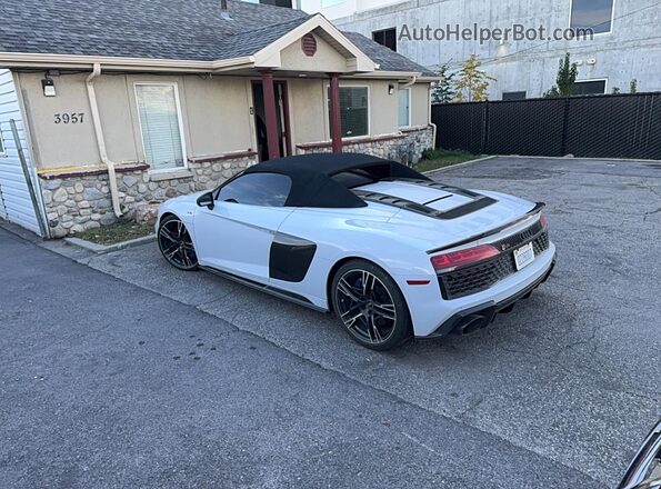 WUA4BCFX5M7901463 2021 AUDI R8 White Delantero derecho
