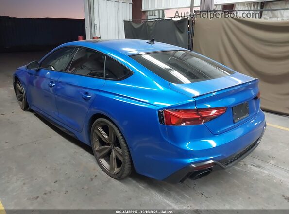 WUAAWCF51NA902099 2022 AUDI RS5 Blue Rear left